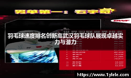 羽毛球速度排名创新高武汉羽毛球队展现卓越实力与潜力