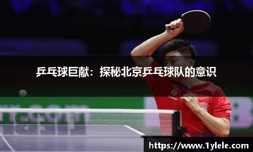 乒乓球巨献：探秘北京乒乓球队的意识